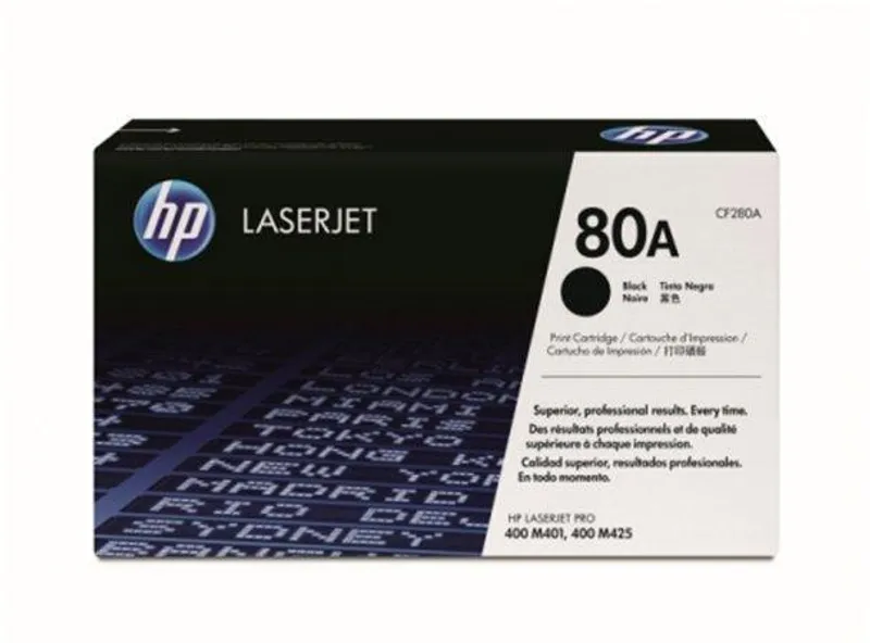 Hauptproduktbild Toner pro "LaserJet Pro 400 M401 series, M425" tiskárny, HP "CF280A" Černá, 2,7 tis.stran