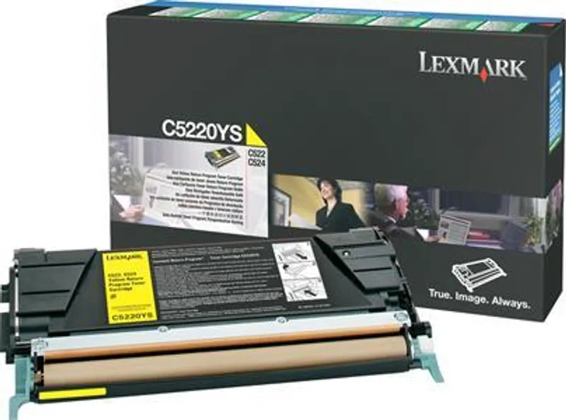 Hauptproduktbild Toner pro "Optra C522, 524" tiskárny, LEXMARK Žlutá, 3 tis.stran