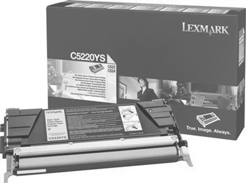 Hauptproduktbild Toner pro "Optra C522, 524" tiskárny, LEXMARK Žlutá, 3 tis.stran