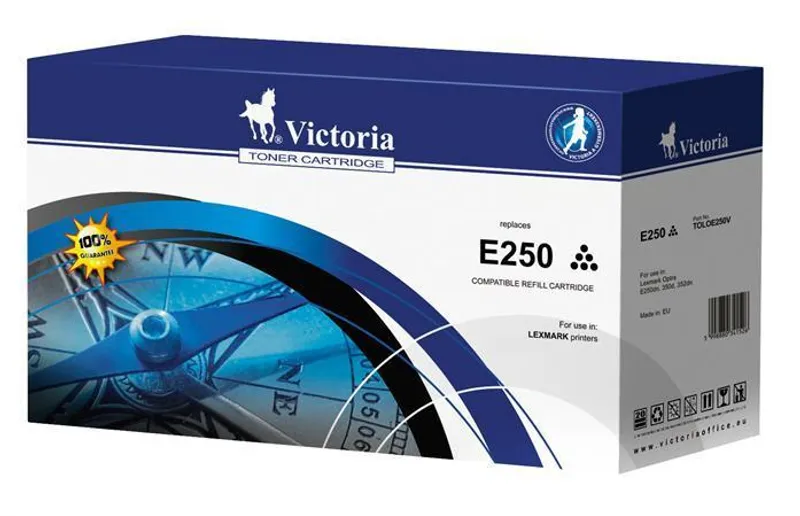 Hauptproduktbild Toner pro "Optra E250dn, 350d, 352dn" tiskárny, VICTORIA Černá, 3,5 tis.stran