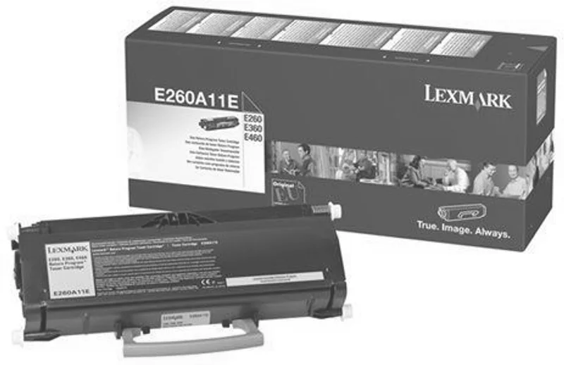 Hauptproduktbild Toner pro "Optra E26x, E36x, E46x" tiskárny, LEXMARK Černá, 3,5 tis.stran