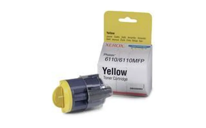 Hauptproduktbild Toner pro "Phaser 6110, 6110MFP" tiskárny, XEROX Žlutá, 1 tis.stran
