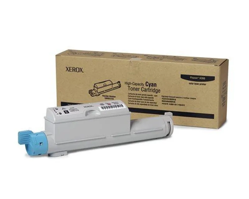 Hauptproduktbild Toner pro "Phaser 6360" tiskárnu, XEROX Cyan, 12 tis.stran