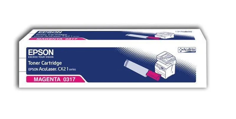 Hauptproduktbild Toner pro tiskárnu "Aculaser CX21N", EPSON Magenta, 5 tis.stran