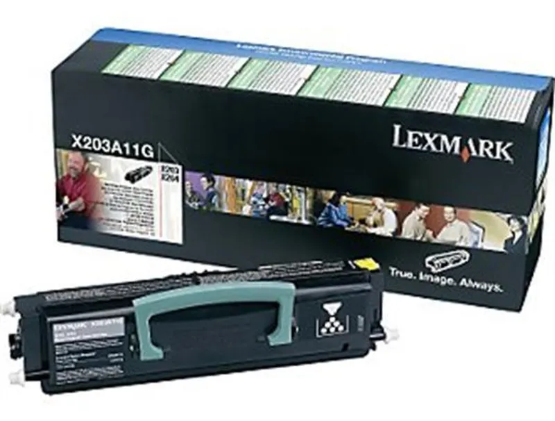Hauptproduktbild Toner pro "X203, 204" tiskárny, LEXMARK Černá, 2,5 tis.stran