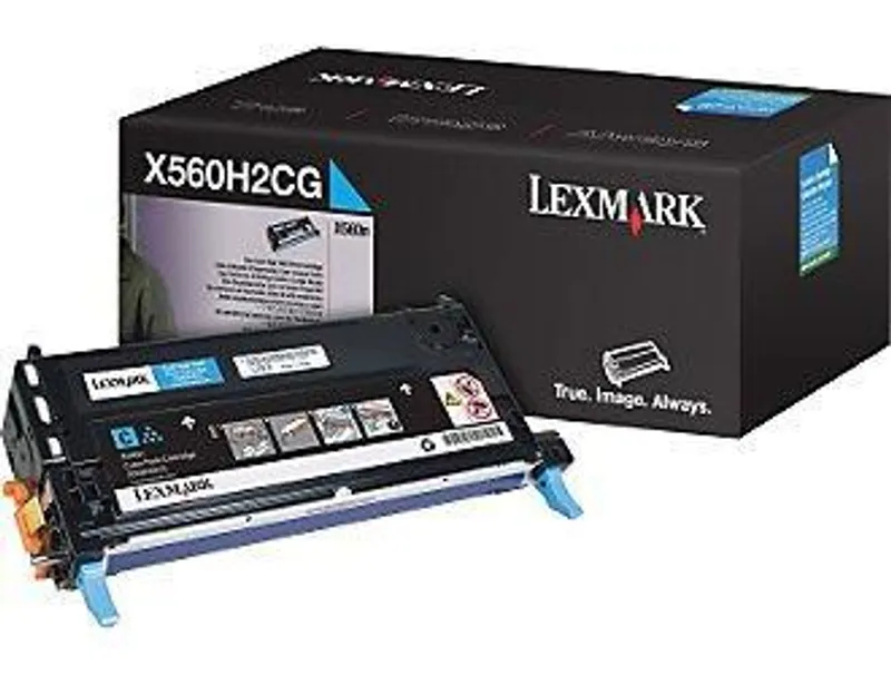 Hauptproduktbild Toner pro "X560n" tiskárnu, LEXMARK Cyan, 10 tis.stran