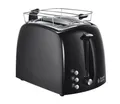 Toaster Textures Plus, schwarz, RUSSELL HOBBS