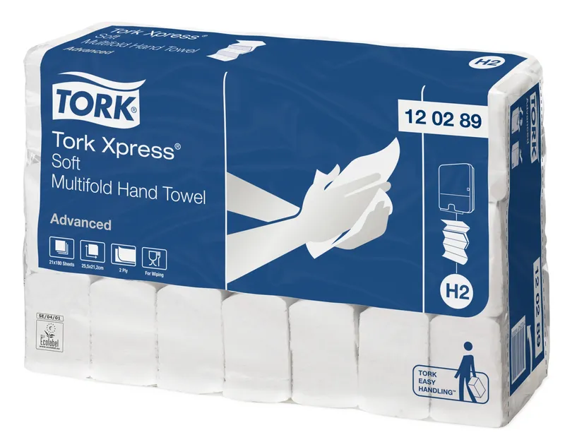 Hauptproduktbild Tork 120289 Xpress® jemné papírové ručníky Multifold