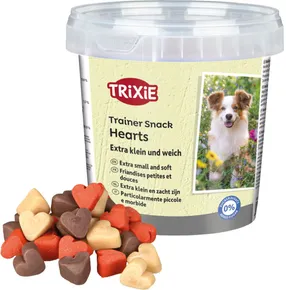 Trainersnack Mini Hearts 200 g - Huhn, Lamm und Lachs