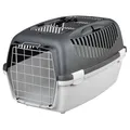 Transportbox CAPRI III aufklappbares Dach 40x38x61cm (max. 12kg) dunkelgrau/grau