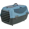 Transportbox CAPRI II, XS-S: 37x34x55cm (max. 8kg) - hellgrau/blau