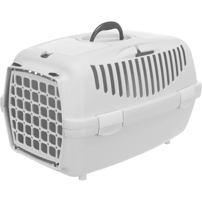 Hauptproduktbild Transportní box CAPRI II, XS-S: 37x34x55cm (max. 8kg) - světle šedá/světlá lila