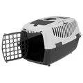 Transportbox CAPRI II, XS-S: 37x34x55cm (max. 8kg) - dunkelgrau / hellgrau