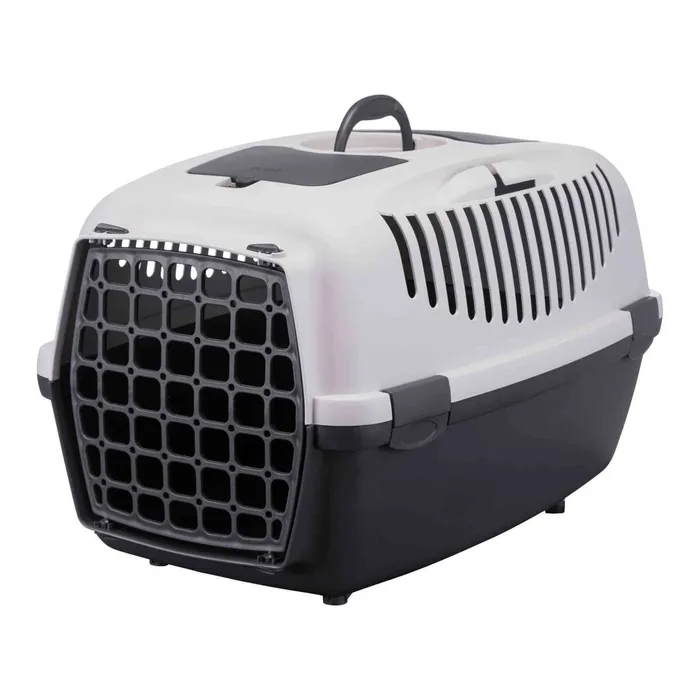 Hauptproduktbild Transportní box CAPRI III 40x38x61cm (max. 12kg) - světle šedá/tmavě šedá