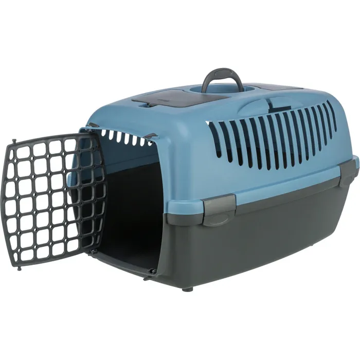 Hauptproduktbild Transportní box CAPRI III 40x38x61cm (max. 12kg) - tmavě šedá/pastelově modrá
