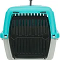 Weiteres Produktbild Transportbox CAPRI XXS: 26 x 25 x 39cm, max. bis 4 kg - türkis/hellgrau