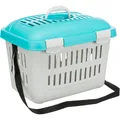 Transportbox MIDI CAPRI 44x33x32cm max. bis 5kg TRIXIE, - blau/grau