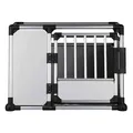 Weiteres Produktbild Transportkäfig – Aluminiumrahmen, feste Paneele 93 x 65 x 81 cm