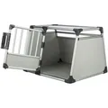 Weiteres Produktbild Transportkäfig – Aluminiumrahmen, feste Paneele 93 x 65 x 81 cm
