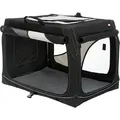 Transportbox aus Nylon Vario S 61x43x46 cm schwarz-grau