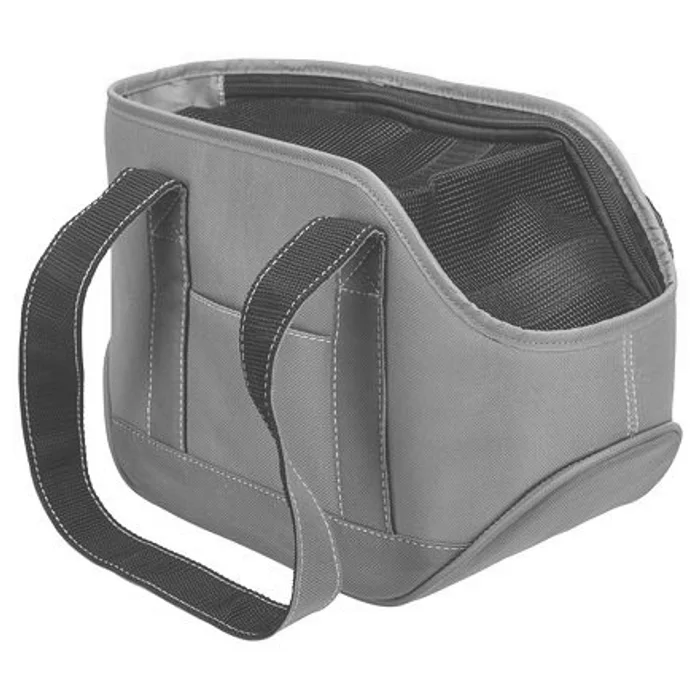 Hauptproduktbild Transportní taška Alea, mini plemena, 16x20x30, (max. 5kg) růžová/šedá