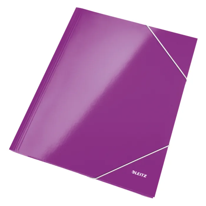 Hauptproduktbild Tříchlopňové desky Leitz WOW, A4, purpurová
