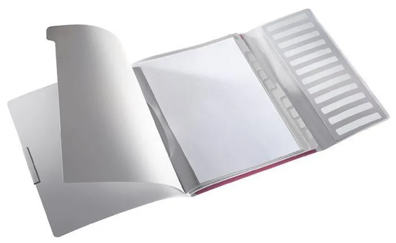 Hauptproduktbild Třídicí kniha Leitz Style, 12 částí, Granátově červená