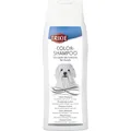 TRIXIE Farbshampoo – weiß 250 ml – für hell- und weißhaarige Hunde