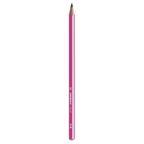 Dreieckiger Graphitstift STABILO Trio rosa HB [1 Stk]