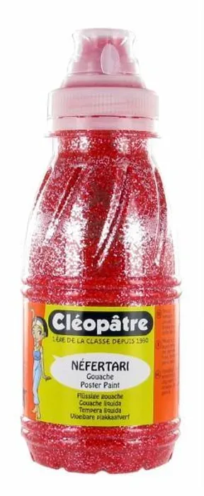 Hauptproduktbild Třpytivý gel 250 ml Červená, CLEOPATRE