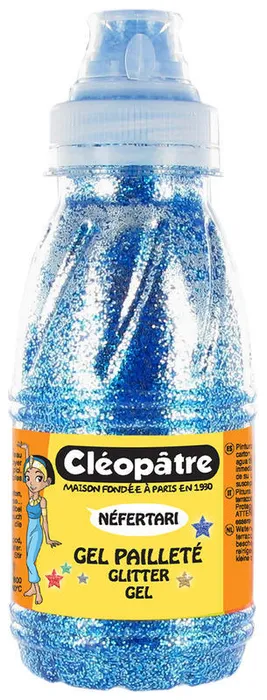 Hauptproduktbild Třpytivý gel 250 ml Modrá, CLEOPATRE