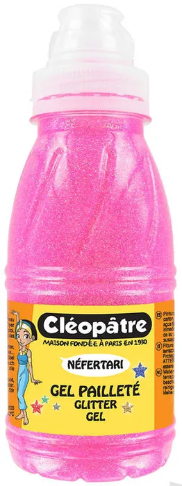 Hauptproduktbild Třpytivý gel 250 ml NEON Růžová, CLEOPATRE