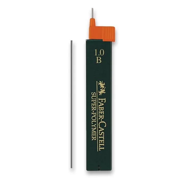 Hauptproduktbild Grafitové tuhy Superpolymer 1.0mm B Faber Castell 120901