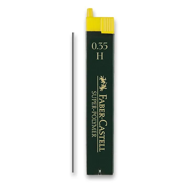 Hauptproduktbild Grafitové tuhy Superpolymer 0.35mm H Faber Castell 120311