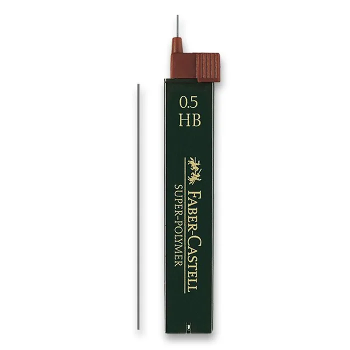 Hauptproduktbild Grafitové tuhy Superpolymer 0.5mm HB  Faber Castell 120500