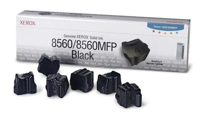 Hauptproduktbild Tuhý inkoust pro "Phaser 8560" tiskárnu, XEROX Černá, 6 tis.stran