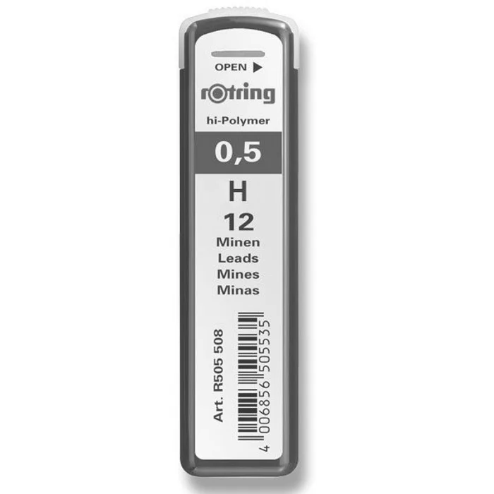 Hauptproduktbild Tuhy Rotring 0,5 mm, H