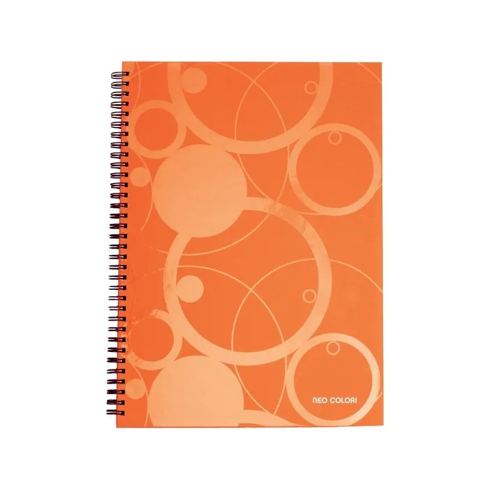 Hauptproduktbild Twin wire blok A4 lamino NEO COLORI oranžová