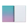 Weiteres Produktbild Doppeldrahtblock A4 PP OMBRE rosa