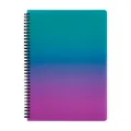 Weiteres Produktbild Doppeldrahtblock A4 PP OMBRE rosa