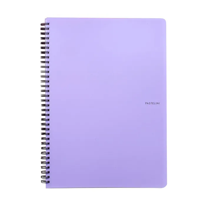 Hauptproduktbild Twin wire blok A4 PP PASTELINI fialová