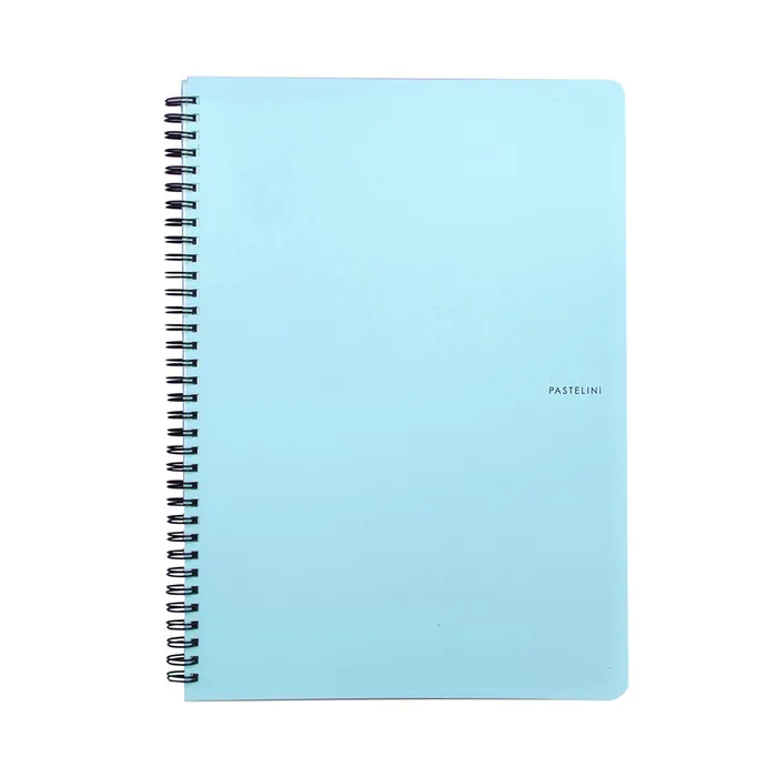 Hauptproduktbild Twin wire blok A4 PP PASTELINI modrá