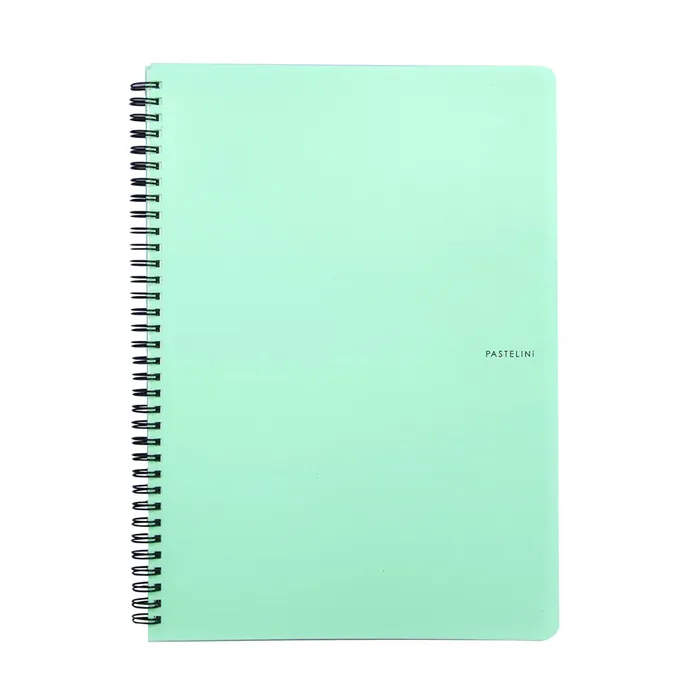 Hauptproduktbild Twin wire blok A4 PP PASTELINI zelená