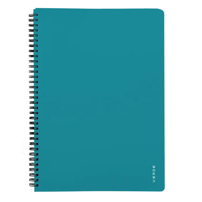 Hauptproduktbild Twin wire blok A4 PP VERDE milano