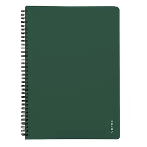 Doppeldrahtblock A4 PP VERDE grün