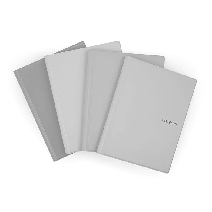 Hauptproduktbild Twin wire blok A5 plast PASTELINI assort