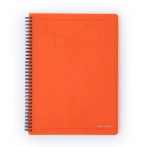 Doppeldrahtblock A5 PP NEO COLORI orange