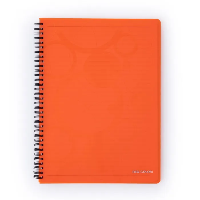 Hauptproduktbild Twin wire blok A5 PP NEO COLORI oranžová