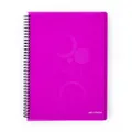 Weiteres Produktbild Doppeldrahtblock A5 PP NEO COLORI rosa