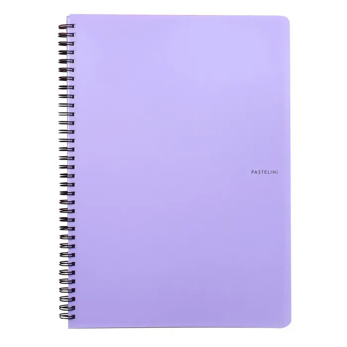 Hauptproduktbild Twin wire blok A5 PP PASTELINI fialová